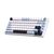 Клавіатура GamePro MK160 V2 Warden QLAB Sakura Linear RGB USB UA White (MK160-V2-BL-QS), зображення 2
