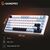 Клавіатура GamePro MK160 V2 Warden QLAB Sakura Linear RGB USB UA White (MK160-V2-BL-QS), зображення 8