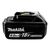 Акумулятор до електроінструменту Makita LXT BL1860B Li-Ion, 18В, 6Ah, індикація (197422-4), зображення 2