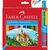 Олівці кольорові Faber-Castell 24 кольори "Замок" + 3 шт двоколірні + стругачка (110324) (30454)