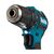 Шуруповерт Makita DF332DWYE, 10.8V, АКБ 2x1.5Ah, 21·35Нм, 0-450·0-1500об/хв, ЗП, кейс, 0.86кг (DF332DWYE), зображення 3