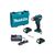Шуруповерт Makita DF332DWYE, 10.8V, АКБ 2x1.5Ah, 21·35Нм, 0-450·0-1500об/хв, ЗП, кейс, 0.86кг (DF332DWYE)