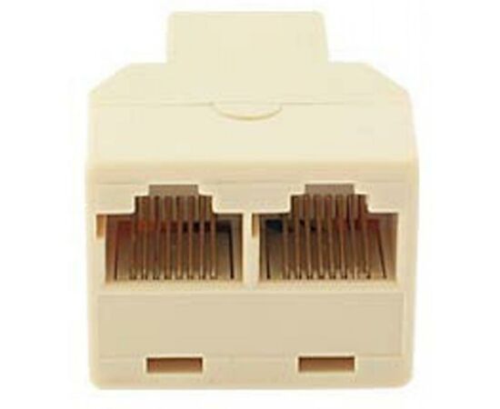 Сплиттер Atcom витой пары, UTP, 8P8C- RJ-45 1port (female) to 2port (femal (12450), изображение 2 Сплиттер Atcom витой пары, UTP, 8P8C- RJ-45 1port (female) to 2port (femal (12450), изображение 2