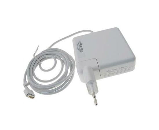 Блок питания к ноутбуку PowerPlant APPLE 220V, 16.5V 60W 3.65A (Magnet tip) (AP60KMAG)