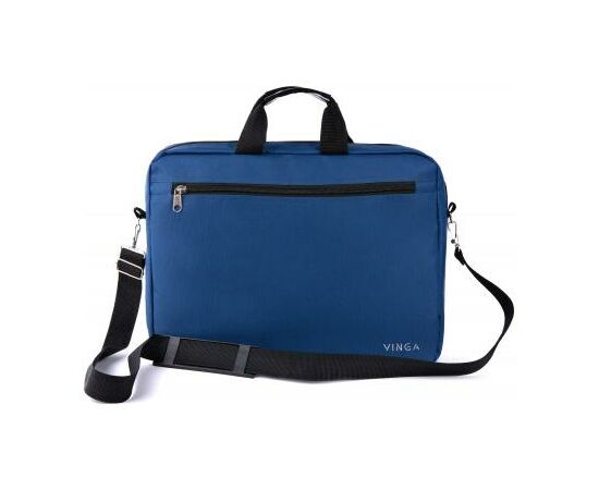 Сумка для ноутбука Vinga 15.6" NB110BL blue (NB110BL), изображение 3 Сумка для ноутбука Vinga 15.6" NB110BL blue (NB110BL), изображение 3
