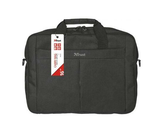 Сумка для ноутбука Trust 16" Primo Black (21551), изображение 6 Сумка для ноутбука Trust 16" Primo Black (21551), изображение 6