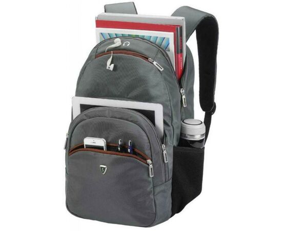 Рюкзак для ноутбука Sumdex 16" PON-391 Grey (PON-391GY), изображение 4 Рюкзак для ноутбука Sumdex 16" PON-391 Grey (PON-391GY), изображение 4