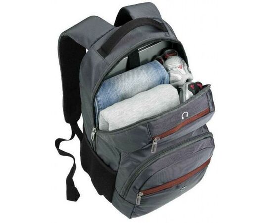Рюкзак для ноутбука Sumdex 16" PON-391 Grey (PON-391GY), изображение 5 Рюкзак для ноутбука Sumdex 16" PON-391 Grey (PON-391GY), изображение 5