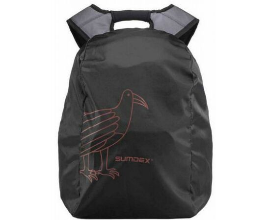 Рюкзак для ноутбука Sumdex 16'' PON-395 Black (PON-395GY), изображение 10 Рюкзак для ноутбука Sumdex 16'' PON-395 Black (PON-395GY), изображение 10