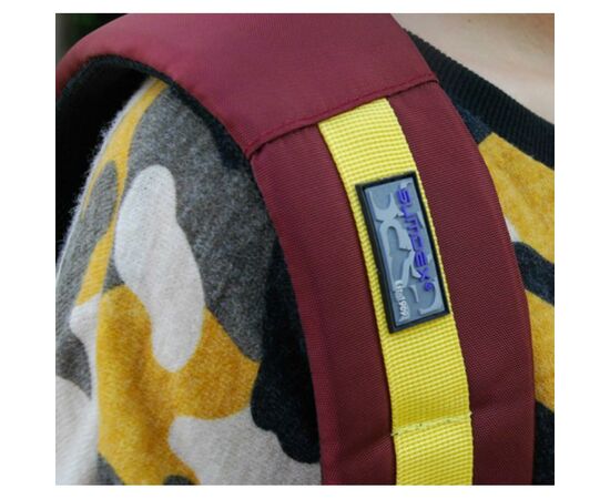 Рюкзак для ноутбука Sumdex 16" PON-391 burgundy-yellow (PON-391OR), изображение 6 Рюкзак для ноутбука Sumdex 16" PON-391 burgundy-yellow (PON-391OR), изображение 6