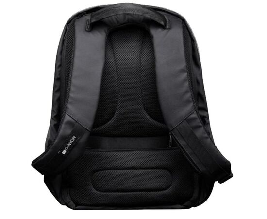Рюкзак для ноутбука Canyon 15.6" BP-9 Anti-theft backpack, Black Anti-theft backpack (CNS-CBP5BB9), зображення 2 Рюкзак для ноутбука Canyon 15.6" BP-9 Anti-theft backpack, Black Anti-theft backpack (CNS-CBP5BB9), зображення 2