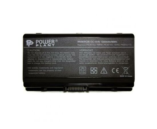 Акумулятор до ноутбука Toshiba Equium L40 (PA3615U-1BRS) 10.8V 5200mAh PowerPlant (NB00000208)