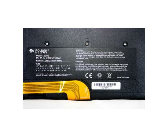 Аккумулятор для ноутбука DELL Vostro V13 (0NTG4J) 11.1V 2800mAh PowerPlant (NB00000216), изображение 2 Аккумулятор для ноутбука DELL Vostro V13 (0NTG4J) 11.1V 2800mAh PowerPlant (NB00000216), изображение 2
