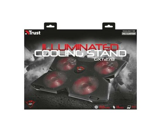 Подставка для ноутбука Trust GXT 278 Notebook Cooling Stand (20817), изображение 7 Подставка для ноутбука Trust GXT 278 Notebook Cooling Stand (20817), изображение 7