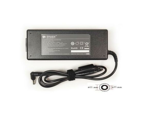 Блок питания к ноутбуку PowerPlant ASUS 220V, 19V 120W 6.32A (5.5*2.5) (AS120F5525)