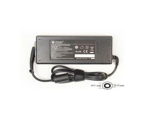 Блок питания к ноутбуку PowerPlant HP 220V, 18.5V 120W 6.5A (7.4*5.0) (HP120E7450)