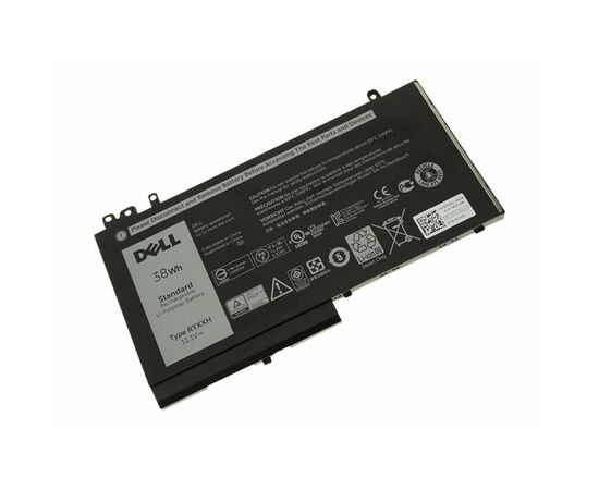 Аккумулятор для ноутбука Dell Dell Latitude E5250 RYXXH 38Wh 3cell 11.1V Li-ion (A47144), изображение 2 Аккумулятор для ноутбука Dell Dell Latitude E5250 RYXXH 38Wh 3cell 11.1V Li-ion (A47144), изображение 2