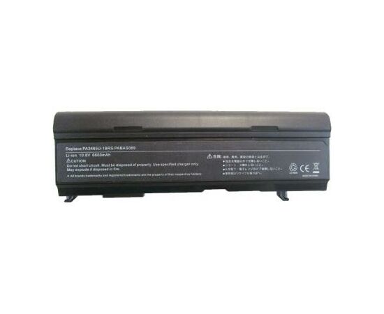 Акумулятор до ноутбука AlSoft Toshiba PA3465U 6600mAh 9cell 10.8V Li-ion (A41141)