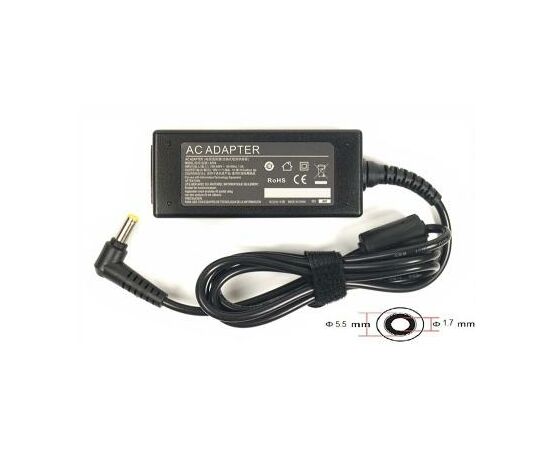 Блок питания к ноутбуку PowerPlant ACER 220V, 19V 30W 1.58A (5.5*1.7) (AC30F5517)