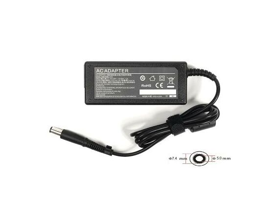 Блок живлення до ноутбуку PowerPlant HP 220V, 18.5V 65W 3.5A (7.4*5.0) (HP65E7450)