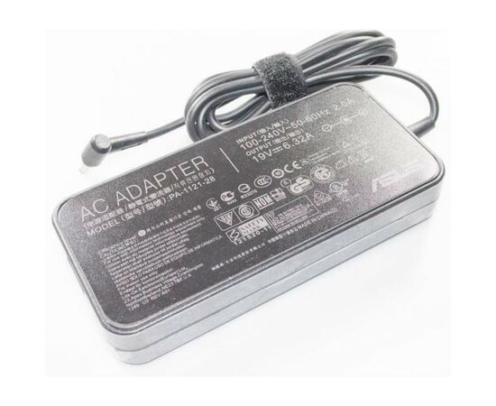 Блок питания к ноутбуку ASUS 120W 19V, 6.32A, разъем 4.5/3.0 (PA-1121-28 A15-120P1A / A40161), изображение 2 Блок питания к ноутбуку ASUS 120W 19V, 6.32A, разъем 4.5/3.0 (PA-1121-28 A15-120P1A / A40161), изображение 2