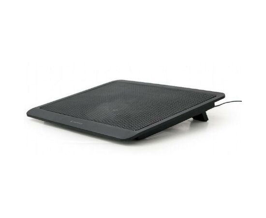 Подставка для ноутбука Gembird 15.6", 1x125 mm fan, black (NBS-1F15-03)