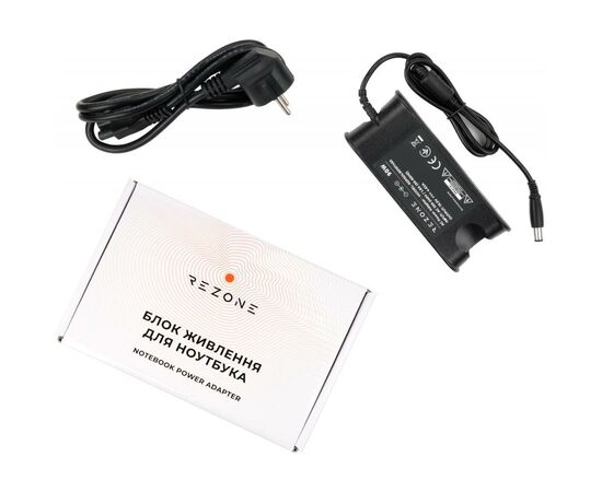 Блок питания к ноутбуку Rezone DELL 90W 19.5V 4.62A разъем 7.4*5.0 (RZPSDL90197450)