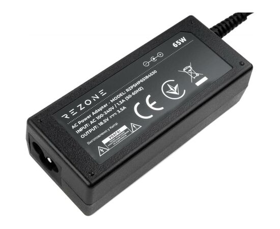 Блок питания к ноутбуку Rezone HP 65W 18.5V 3.5А разъем 4.5*3.0 (RZPSHP65184530), изображение 3 Блок питания к ноутбуку Rezone HP 65W 18.5V 3.5А разъем 4.5*3.0 (RZPSHP65184530), изображение 3