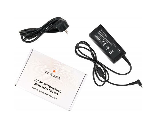 Блок питания к ноутбуку Rezone HP 65W 18.5V 3.5А разъем 4.5*3.0 (RZPSHP65184530)