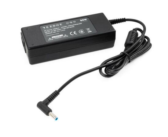 Блок питания к ноутбуку Rezone HP 90W 18.5V 4.74A разъем 4.5*3.0 (RZPSHP90184530), изображение 2 Блок питания к ноутбуку Rezone HP 90W 18.5V 4.74A разъем 4.5*3.0 (RZPSHP90184530), изображение 2