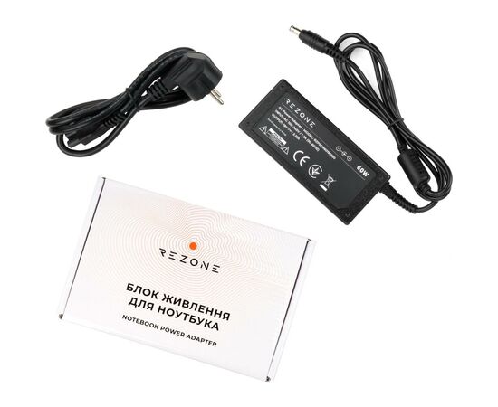 Блок питания к ноутбуку Rezone Samsung 60W 19V 3.16А разъем 5.5*3.0 (RZPSSM60195530)