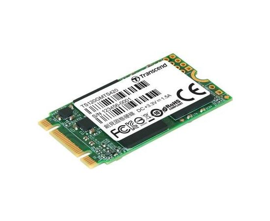 Накопитель SSD M.2 2242 120GB Transcend (TS120GMTS420S), изображение 5 Накопитель SSD M.2 2242 120GB Transcend (TS120GMTS420S), изображение 5