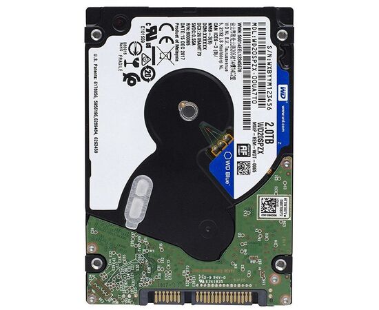 Жесткий диск для ноутбука 2.5" 2TB WD (WD20SPZX), изображение 2 Жесткий диск для ноутбука 2.5" 2TB WD (WD20SPZX), изображение 2