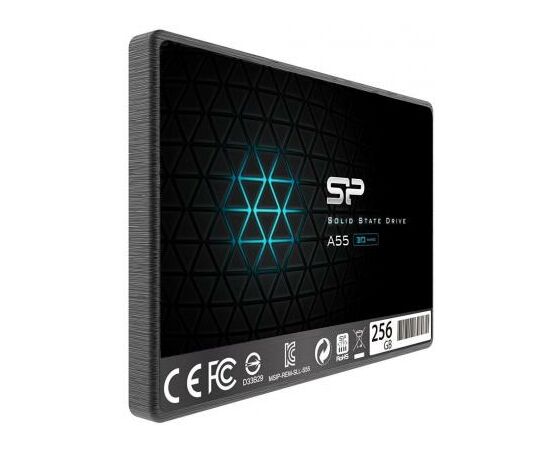 Накопитель SSD 2.5" 256GB Silicon Power (SP256GBSS3A55S25), изображение 2 Накопитель SSD 2.5" 256GB Silicon Power (SP256GBSS3A55S25), изображение 2