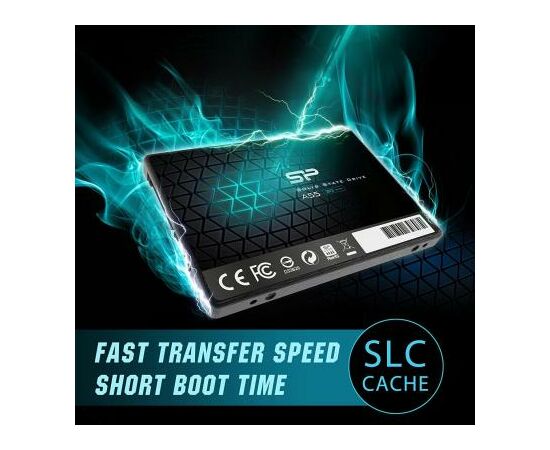 Накопитель SSD 2.5" 256GB Silicon Power (SP256GBSS3A55S25), изображение 7 Накопитель SSD 2.5" 256GB Silicon Power (SP256GBSS3A55S25), изображение 7