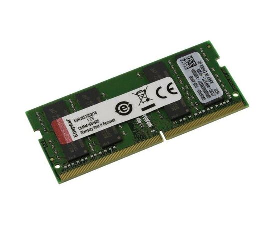 Модуль памяти для ноутбука SoDIMM DDR4 16GB 2666 MHz Kingston (KVR26S19D8/16)