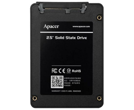 Накопитель SSD 2.5" 480GB Apacer (AP480GAS340G-1), изображение 5 Накопитель SSD 2.5" 480GB Apacer (AP480GAS340G-1), изображение 5