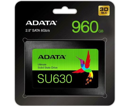 Накопитель SSD 2.5" 960GB ADATA (ASU630SS-960GQ-R), изображение 6 Накопитель SSD 2.5" 960GB ADATA (ASU630SS-960GQ-R), изображение 6