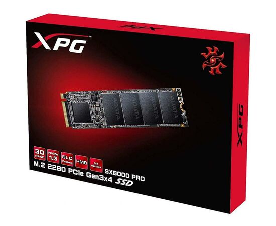 Накопитель SSD M.2 2280 1TB ADATA (ASX6000LNP-1TT-C), изображение 3 Накопитель SSD M.2 2280 1TB ADATA (ASX6000LNP-1TT-C), изображение 3