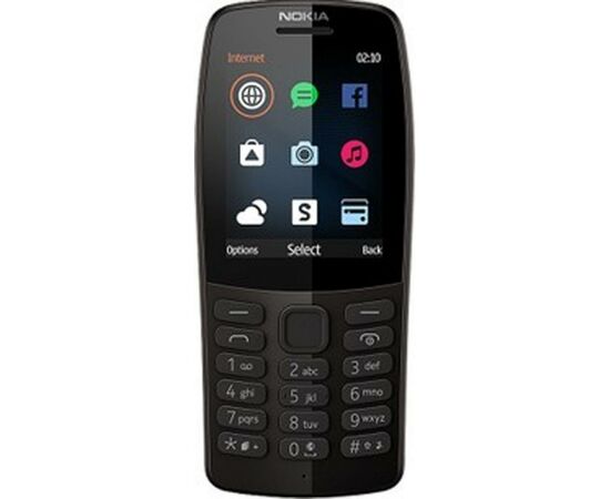 Мобильный телефон Nokia 210 DS Black (16OTRB01A02)