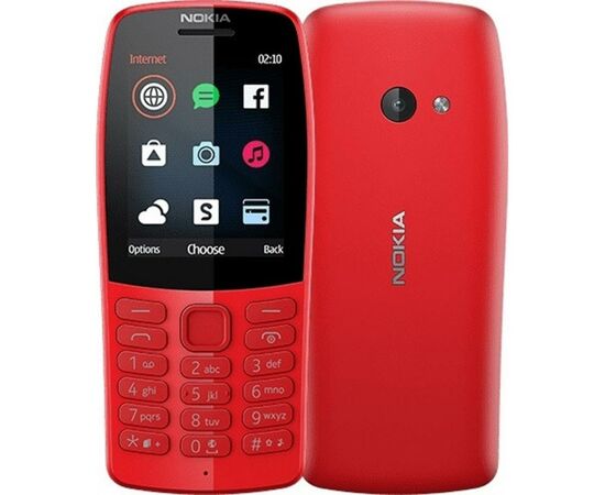 Мобільний телефон Nokia 210 DS Red (16OTRR01A01), зображення 4 Мобільний телефон Nokia 210 DS Red (16OTRR01A01), зображення 4
