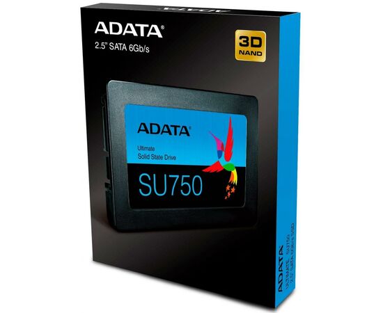 Накопитель SSD 2.5" 256GB ADATA (ASU750SS-256GT-C), изображение 6 Накопитель SSD 2.5" 256GB ADATA (ASU750SS-256GT-C), изображение 6
