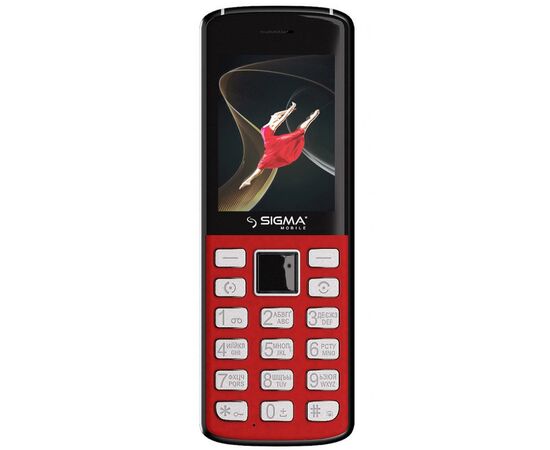 Мобільний телефон Sigma X-style 24 Onyx Red (4827798324622)