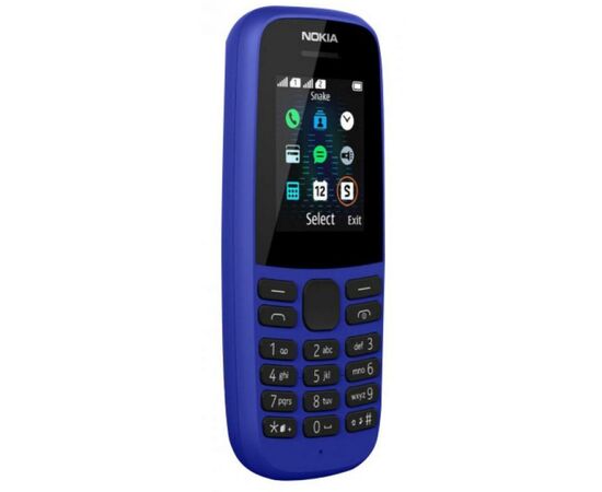 Мобільний телефон Nokia 105 DS 2019 Blue (16KIGL01A01), зображення 7 Мобільний телефон Nokia 105 DS 2019 Blue (16KIGL01A01), зображення 7