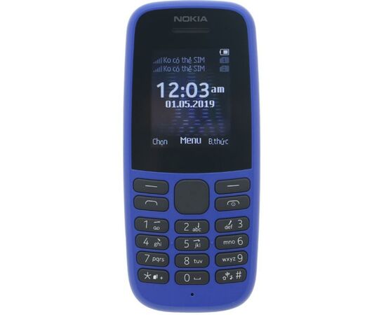 Мобильный телефон Nokia 105 DS 2019 Blue (16KIGL01A01)
