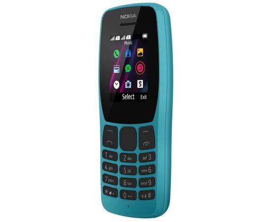 Мобільний телефон Nokia 110 DS Blue (16NKLL01A04), зображення 3 Мобільний телефон Nokia 110 DS Blue (16NKLL01A04), зображення 3