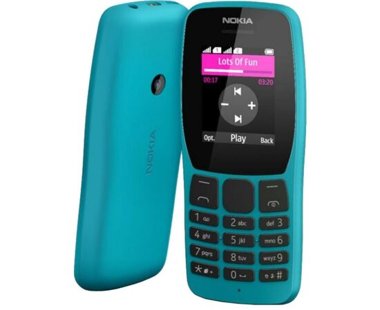 Мобільний телефон Nokia 110 DS Blue (16NKLL01A04), зображення 5 Мобільний телефон Nokia 110 DS Blue (16NKLL01A04), зображення 5