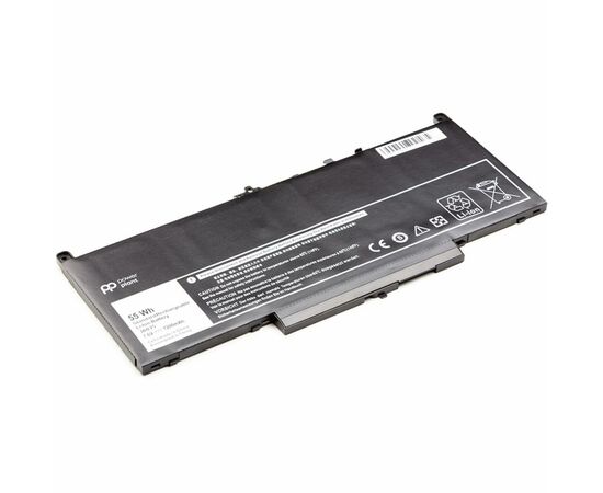 Аккумулятор для ноутбука DELL Latitude E7270 (J60J5) 7.6V 7200mAh PowerPlant (NB441143), изображение 2 Аккумулятор для ноутбука DELL Latitude E7270 (J60J5) 7.6V 7200mAh PowerPlant (NB441143), изображение 2