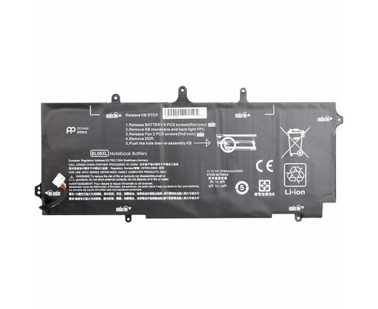 Акумулятор до ноутбука HP Elitebook Folio 1040 G1 (BL06XL) 11.1V 3784mAh PowerPlant (NB461196)