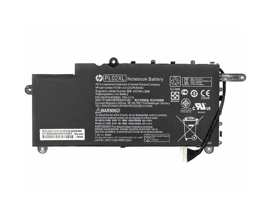 Акумулятор до ноутбука HP Pavilion 11-N X360 (HSTNN-LB6B) 7.6V 29Wh (NB460816)